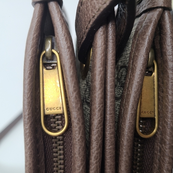 SOLD!!! Gucci Ophidia GG Supreme & Leather Mini Bag - Picture 11 of 12